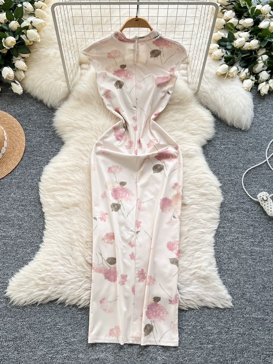 Mystery solved qipao dress Q196 images